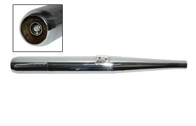 uitlaat 32 mm open met losse eindd -- -- --